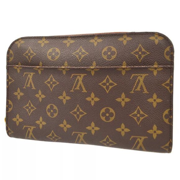 LOUIS VUITTON ORSAY CLUTCH HANDBAG MONOGRAM CANVAS - Picture 5 of 10